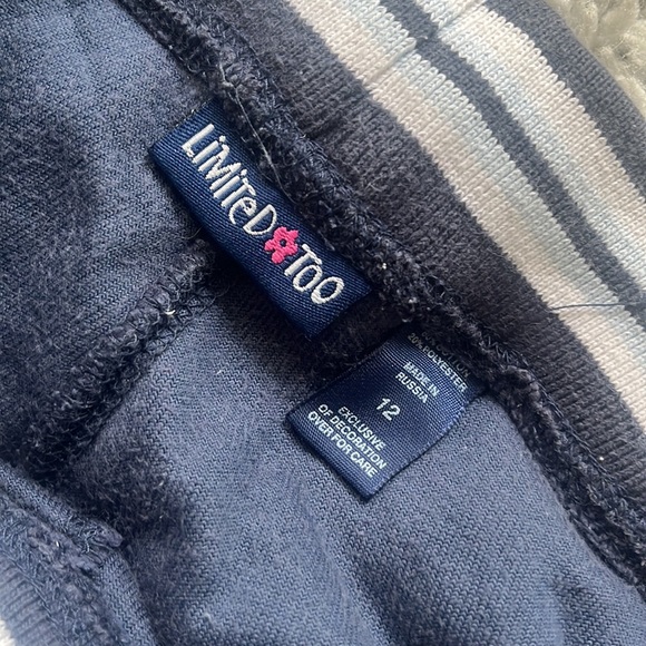 Limited Too children’s size 12 sparkle track pants - Picture 3 of 4